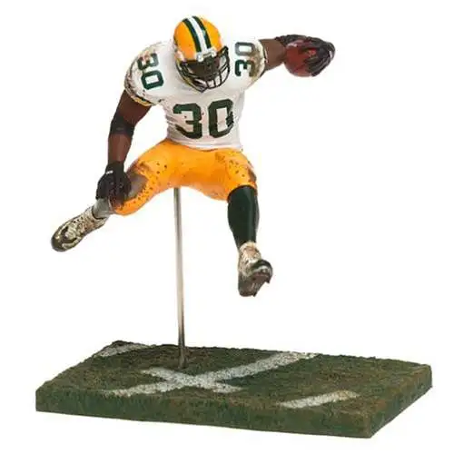 McFarlane Toys NFL Green Bay Packers Sports Picks Football Series 8 Ahman Green Action Figure [White Jersey Variant]