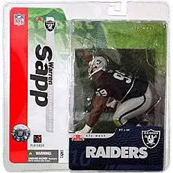 McFarlane Toys NFL Oakland Raiders Sports Picks Football Series 10 Warren Sapp Action Figure [Black Jersey Chase]