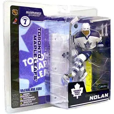 McFarlane Toys NHL Toronto Maple Leafs Sports Picks Hockey Series 7 Owen Nolan Action Figure [White Jersey]