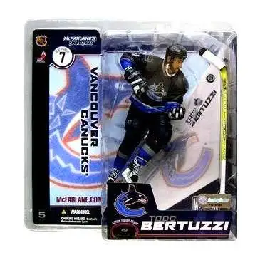 McFarlane Toys NHL Vancouver Canucks Sports Hockey Series 7 Todd Bertuzzi Action Figure [Blue Jersey Variant]