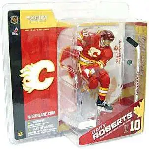 McFarlane Toys NHL Calgary Flames Sports Picks Hockey Series 8 Gary Roberts Exclusive Action Figure [Red Jersey Variant]