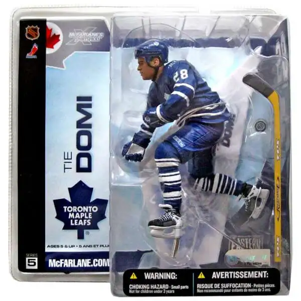 McFarlane Toys NHL Toronto Maple Leafs Sports Picks Hockey Series 5 Tie Domi Action Figure [Blue Jersey Variant]