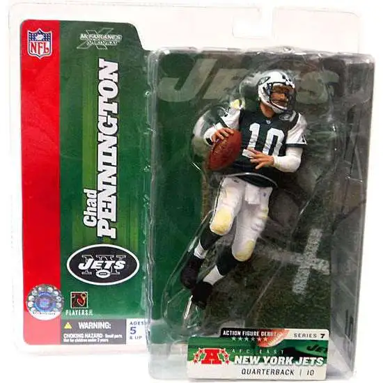 McFarlane Toys NFL New York Jets Sports Picks Football Series 7 Chad Pennington Action Figure [Green Jersey Variant]