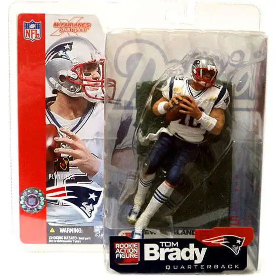 McFarlane Toys NFL New England Patriots Sports Picks Football Series 5 Tom Brady Action Figure [White Jersey, Rookie Figure!]