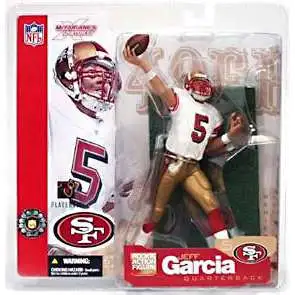 McFarlane Toys NFL San Francisco 49ers Sports Picks Football Series 5 Jeff Garcia Action Figure [White Jersey]