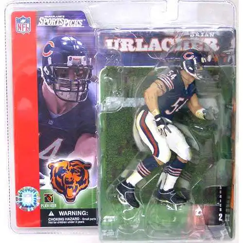McFarlane Toys NFL Chicago Bears Sports Picks Football Series 2 Brian Urlacher Action Figure