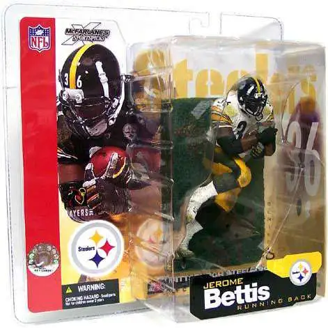 McFarlane Toys NFL Pittsburgh Steelers Sports Picks Football Series 5 Jerome Bettis Action Figure [White Jersey Variant]