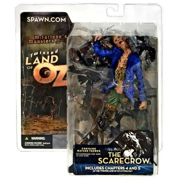 McFarlane Toys Monsters Twisted Land of Oz The Scarecrow Action Figure