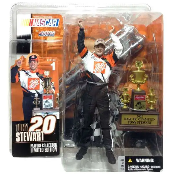 McFarlane Toys NASCAR Tony Stewart Action Figure