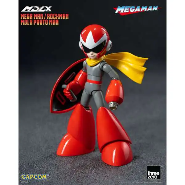 Mega Man MDLX Proto Man 4.7-Inch Articulated Figure (Pre-Order ships July)