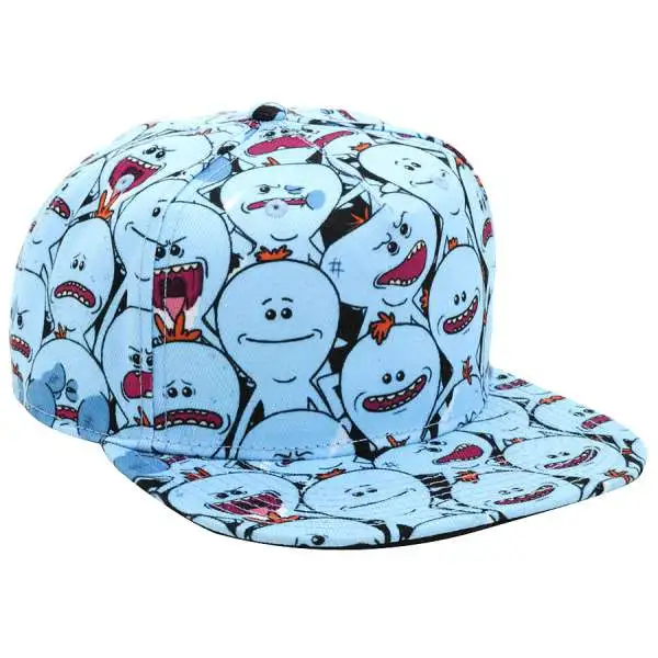 Rick & Morty Mr. Meeseeks Allover Snapback Cap