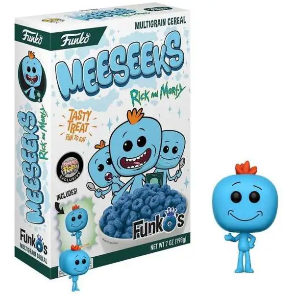 FunkO's Rick & Morty Meeseeks Exclusive 7 Ounce Breakfast Cereal [Damaged Package]