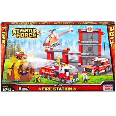 Mega Bloks Adventure Force Fire Station Set #94413