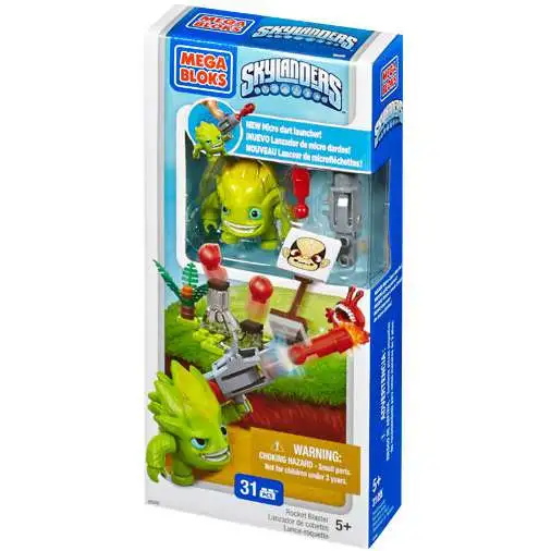 Mega Bloks Skylanders Swap Force Rocket Blaster Battle Pack Set #95305