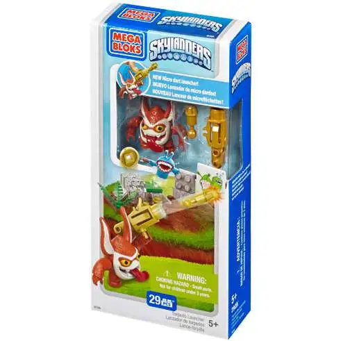 Mega Bloks Skylanders Swap Force Torpedo Launcher Battle Pack Set #95306