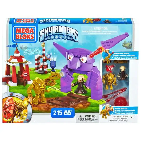 Mega Bloks Skylanders Cut Throat Carnival Set #95486