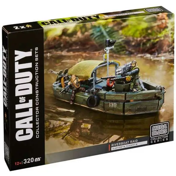 Mega Bloks Call of Duty Riverboat Raid Set #31278