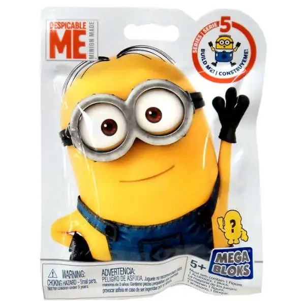 Mega Bloks Despicable Me Minion Made Series 5 Mystery Pack [1 RANDOM Figure]