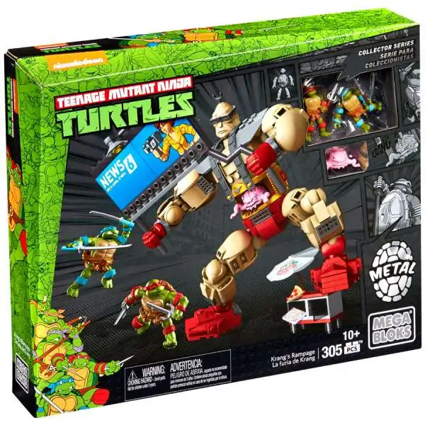 Mega Bloks Teenage Mutant Ninja Turtles Collector Krang's Rampage Set #28918