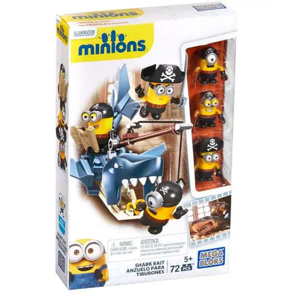 Mega Bloks Despicable Me Minions Shark Bait Set #38023