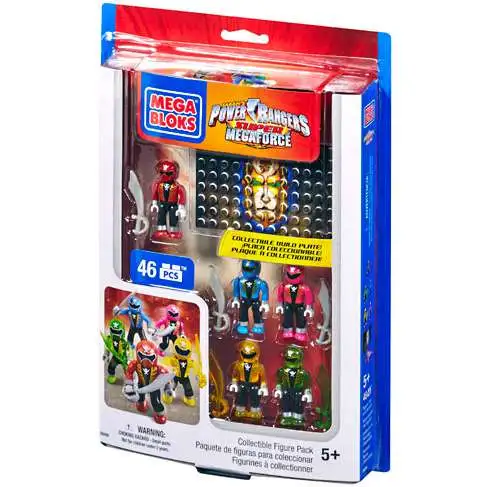 Mega Bloks Power Rangers Collectible Figure Pack Set #5699