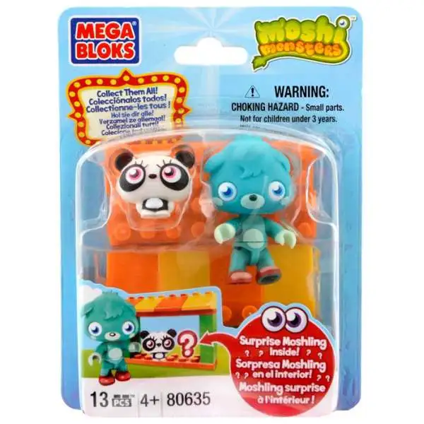 Mega Bloks Moshi Monsters Moshling Zoo and Poppet Set #80635