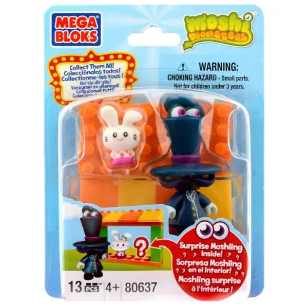 Mega Bloks Moshi Monsters Moshling Zoo and Dr. Strangeglove Set #80637