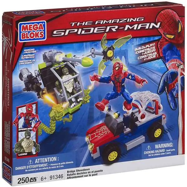 Mega Bloks Amazing Spider-Man Bridge Showdown Set #91346