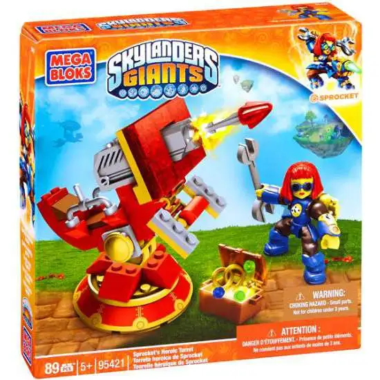 Mega Bloks Skylanders Giants Spocket's Heroic Turret Set #95421