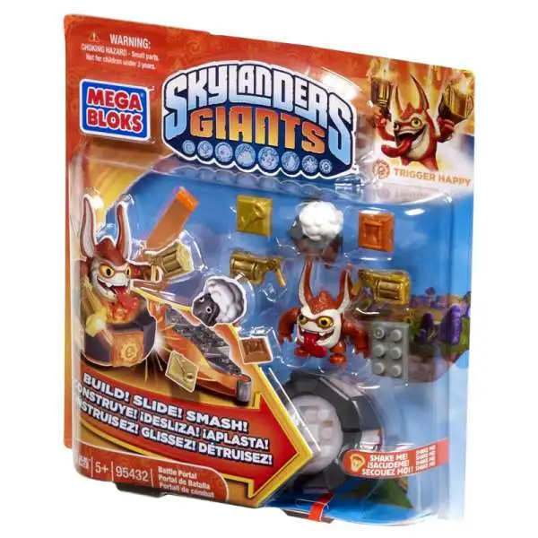 Mega Bloks Skylanders Giants Battle Portals Series 1 Trigger Happy Battle Portal Set #95432