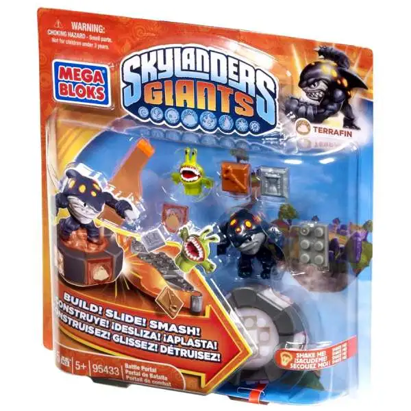 Mega Bloks Skylanders Giants Battle Portals Series 1 Terrafin Battle Portal Set #95433