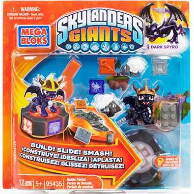 Mega Bloks Skylanders Giants Dark Spyro's Battle Portal Exclusive Set #95435
