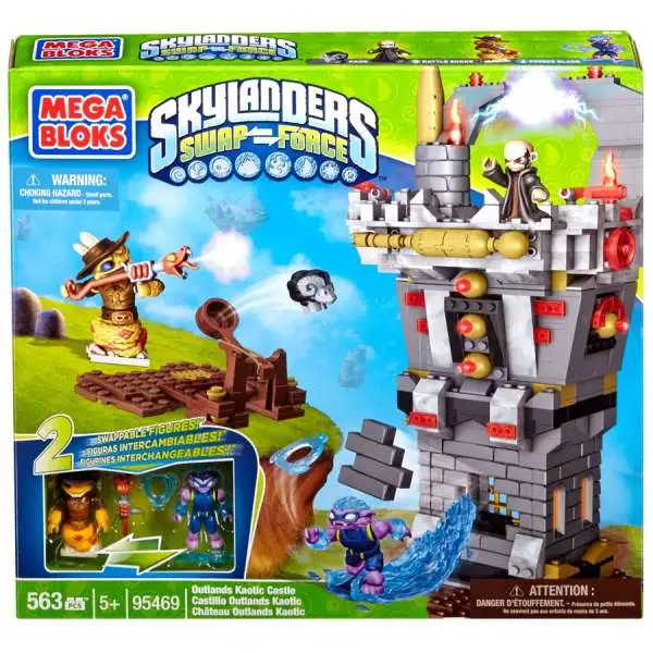 Mega Bloks Skylanders Swap Force Outlands Kaotic Castle Exclusive Set #95469