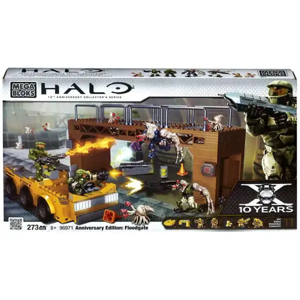 Mega Bloks 96971 Halo Floodgate 10th Anniversary Collection 273 Teile 
