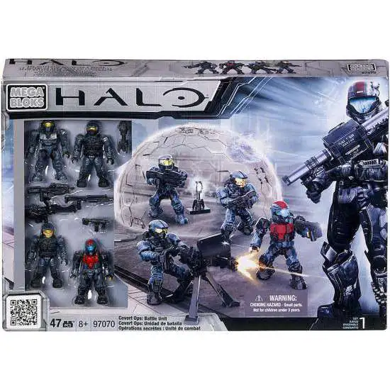 Mega Bloks Halo Covert Ops: Battle Unit Exclusive Set #97070 [Damaged Package]