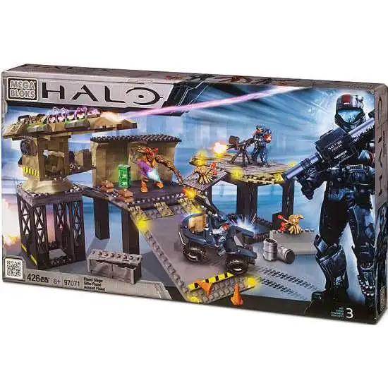 Mega Bloks Halo Flood Hunters UNSC Falcon Exclusive Set 97173 - ToyWiz