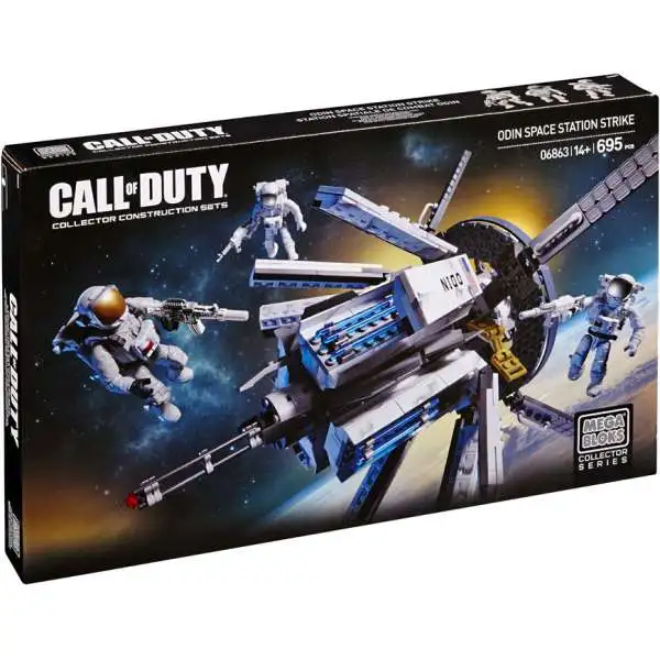 Mega Bloks Call of Duty ODIN Space Station Strike Set #06863 [Damaged Package]