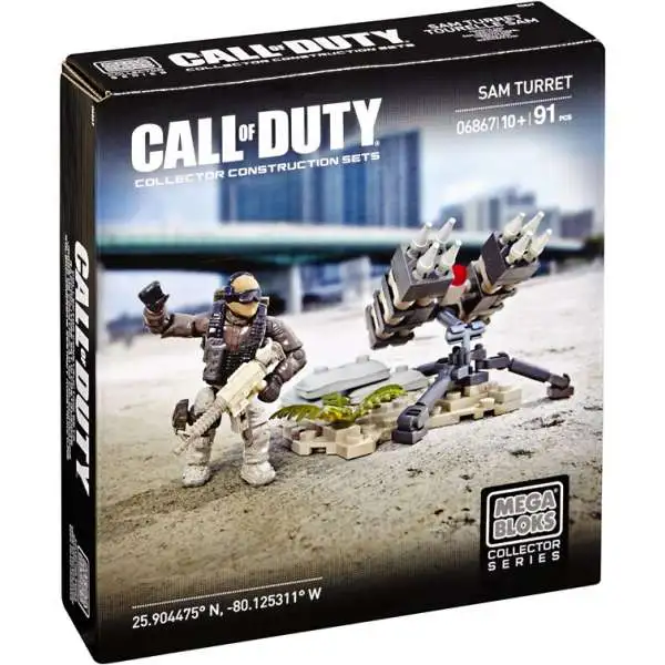 Mega Bloks Call of Duty SAM Turret Set #06867