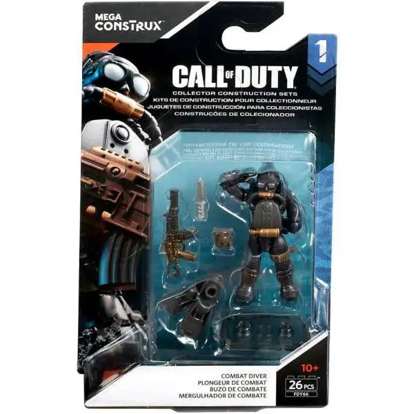 Call of Duty Specialists Series 1 Combat Diver Mini Figure