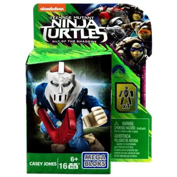 Mega Bloks Teenage Mutant Ninja Turtles Out of the Shadows Casey Jones Set