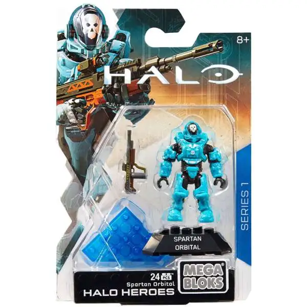 Mega Bloks Halo Heroes Series 1 Spartan Orbital Mini Figure