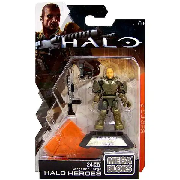 Mega Bloks Halo Heroes Series 2 Sergeant Forge Mini Figure