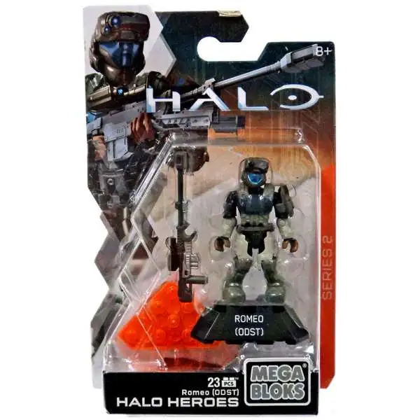 Halo Universe Heroes Series 18 Spartan MK VII Mini Figure Mega Construx ...