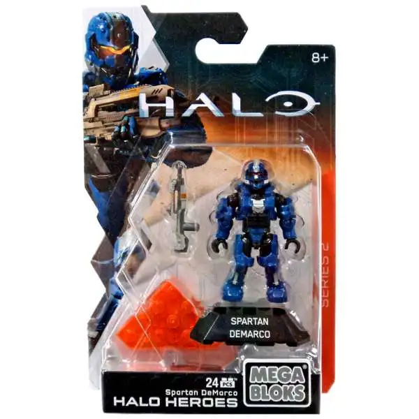 Mega Bloks Halo Heroes Series 2 Spartan DeMarco Mini Figure