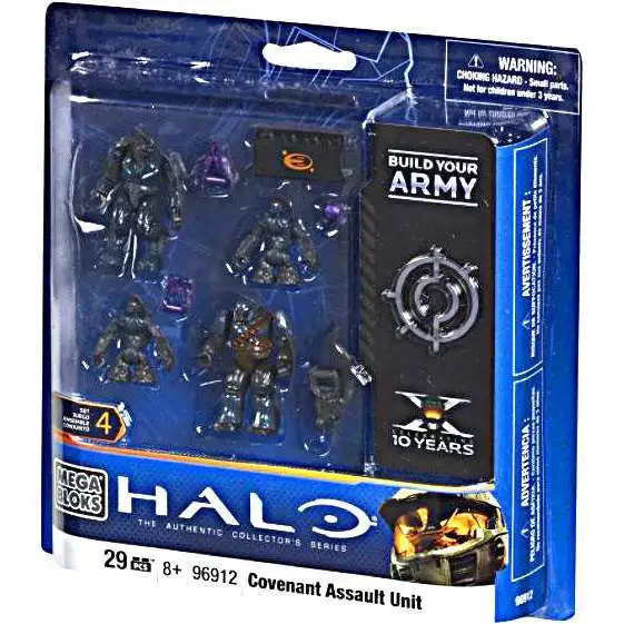 Mega Bloks Halo The Authentic Collector's Series Covenant Assault Unit Set #96912