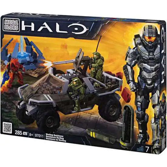 Mega Bloks Halo Warthog Resistance Set #97011 [Damaged Package]