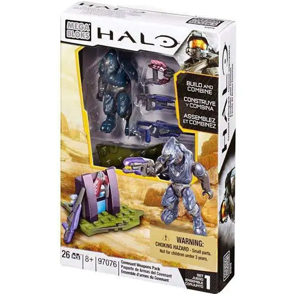 Halo Mega Bloks Active Camo Covenant brute Stalker 