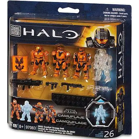 Mega Bloks Halo UNSC Combat Orange Unit Set #97083