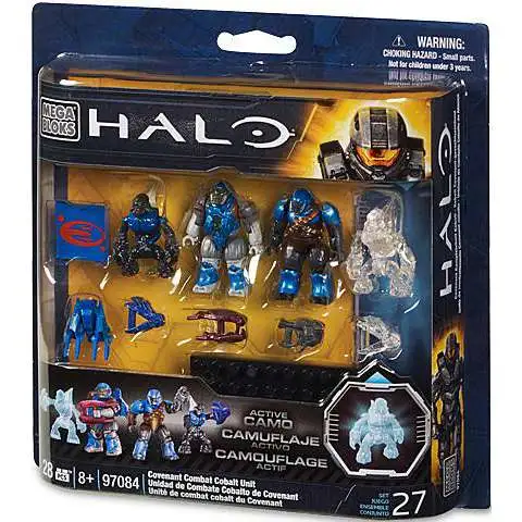 Mega Bloks Halo Covenant Combat Cobalt Unit Set #97084