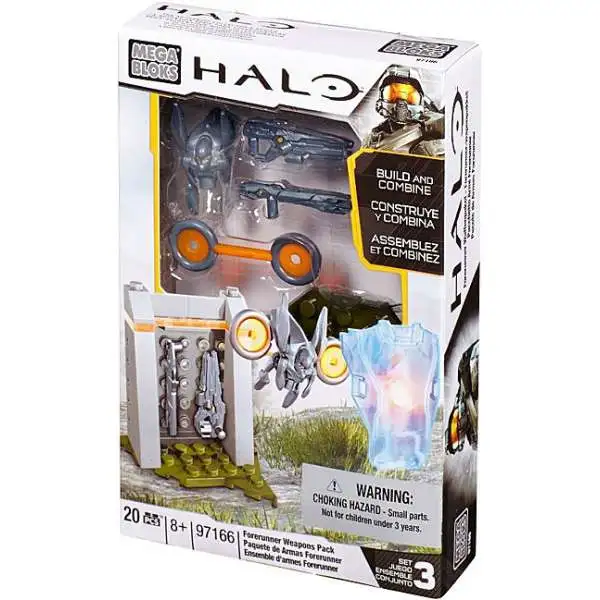 Mega Bloks Halo Forerunner Weapons Pack Set #97166
